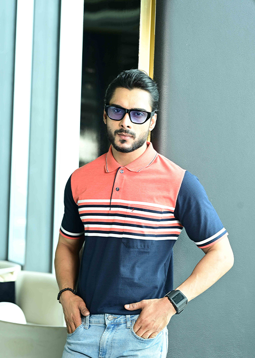 Blue T-Shirt (JR-017)